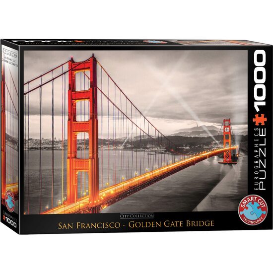 Puzzle Eurographics - San Francisco Golden Gate Bridge, 1000 Teile