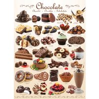 Puzzle Eurographics - Sweet Line - Schokolade, 1000 Teile