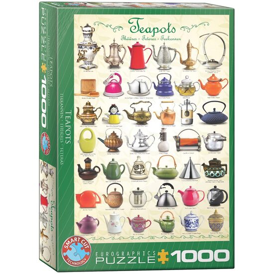 Puzzle Eurographics - Teekannen, 1000 Teile