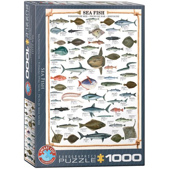 Puzzle Eurographics - Die Fische, 1000 Teile