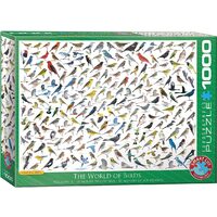 Puzzle Eurographics - Die Welt der Vögel, 1000 Teile