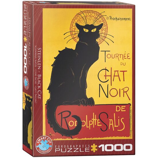 Puzzel Eurographics - Tournee du Chat Noir, 1000 stukjes