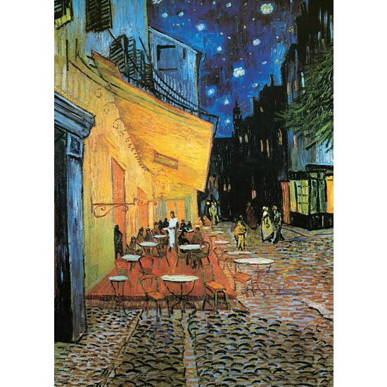 Puzzle Eurographics - Vincent Van Gogh: Caféterrasse bei Nacht, 1000 Teile