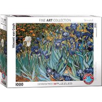 Eurographics puzzel - Vincent van Gogh: Irissen, 1000 stukjes
