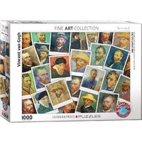 Puzzle Eurographics - Vincent Van Gogh: Selfies, 1000 Teile