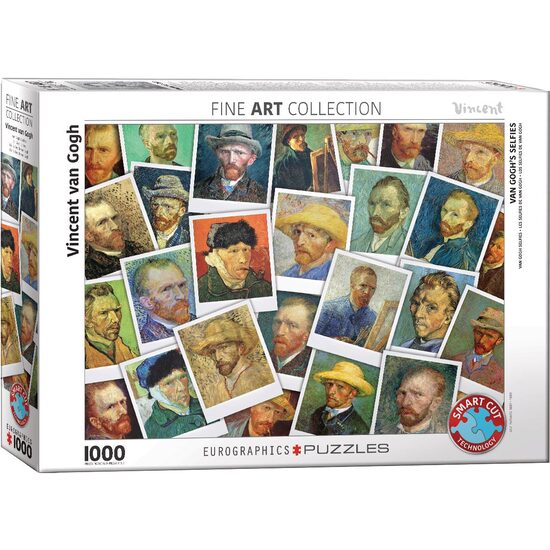 Puzzle Eurographics - Vincent Van Gogh: Selfies, 1000 Teile