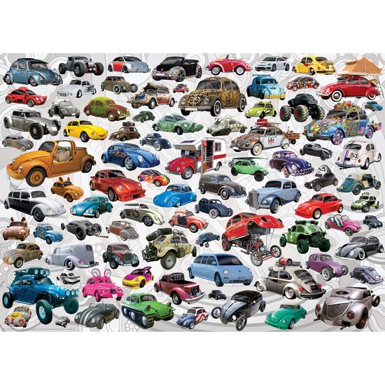 Puzzle Eurographics - VW Käfer - What's your Bug?, 1000 Teile