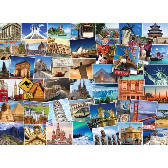 Puzzle Eurographics - World Globetrotter, 1000 pezzi