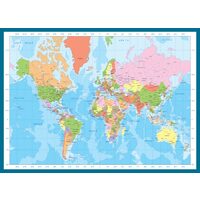 Puzzle Eurographics - Weltkarte, 1000 Teile