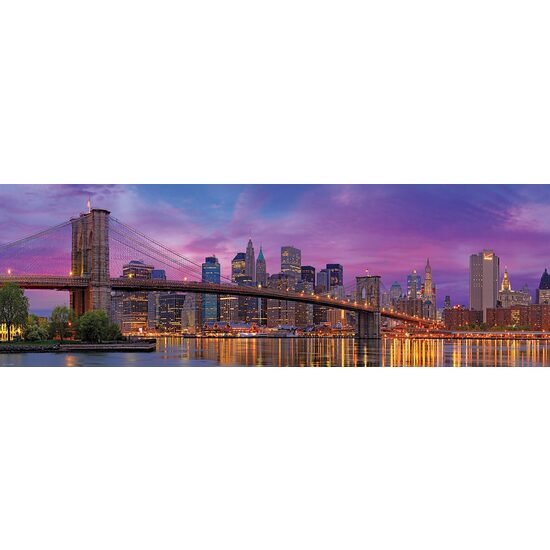 Eurographics Panorama-Puzzle – Brooklyn Bridge, New York, 1000 Teile