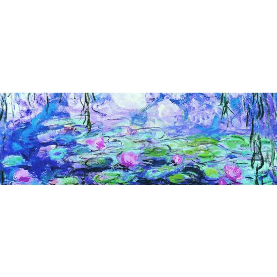 Eurographics Panorama-Puzzle – Claude Monet: Wasserlilien, 1000 Teile
