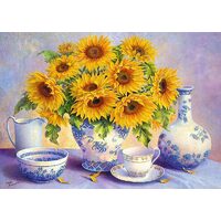 Trefl Puzzle - Hardwick Trisha: Sonnenblumen, 500 Teile