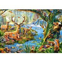 Puzzle Castorland - Waldleben, 500 Teile
