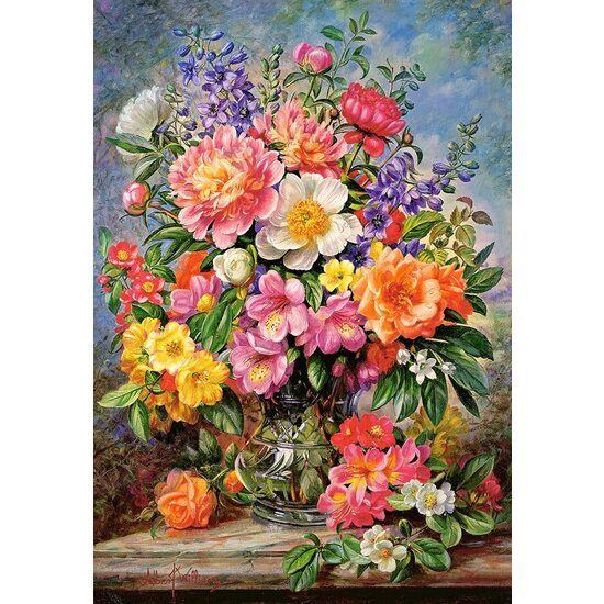 Puzzle Castorland - Fleurs de juin en éclat, 1000 pièces