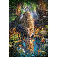 Puzzle Castorland - Lupo allo stato brado, 1500 pezzi