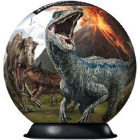 Ravensburger Globus-Puzzle - Jurassic World, 72 Teile