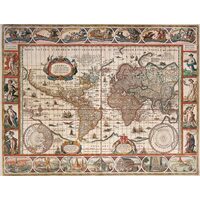 Ravensburger Puzzle - Weltkarte 1650, 2000 Teile