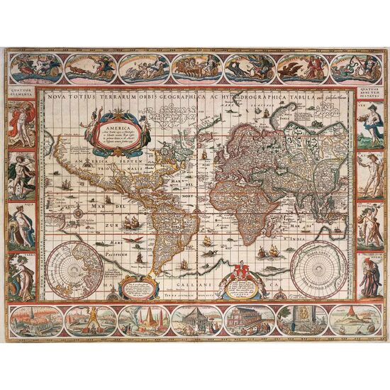 Ravensburger Puzzle - Weltkarte 1650, 2000 Teile