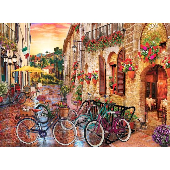 Anatolisches Puzzle - David Mc Lean: Radfahren in der Toskana, 1000 Teile