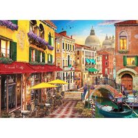 Anatolisches Puzzle - David Mc Lean: Canal Cafe Venedig, 1500 Teile