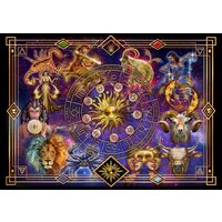 Puzzel Bluebird - Marchetti Ciro: Zodiac Montage, 1000 stukjes