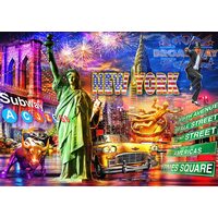 Puzzel Bluebird - New York, 3000 stukjes
