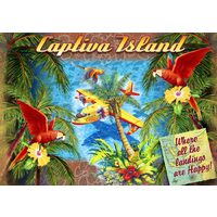 Puzzel Bluebird - Parrot Palm Clipper, 1500 stukjes