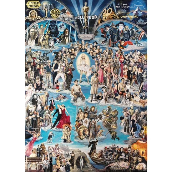 Puzzle Schmidt - Renato Casaro: Hollywood XXL, 3000 Teile