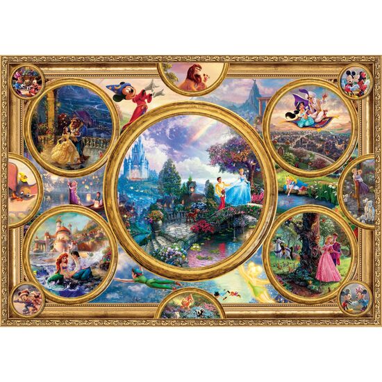 Puzzle Schmidt - Thomas Kinkade: Disney Dreams Collection, 2000 Teile