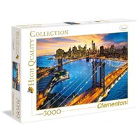 Puzzle Clementoni - New York, 3000 pezzi