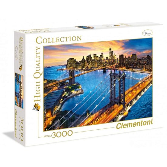 Puzzle Clementoni - New York, 3000 Teile
