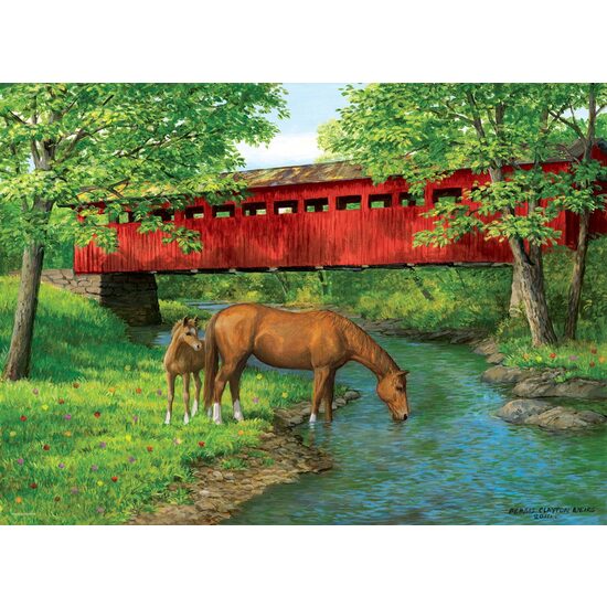 Puzzle Eurographics - Sweet Water Bridge, 1000 Teile