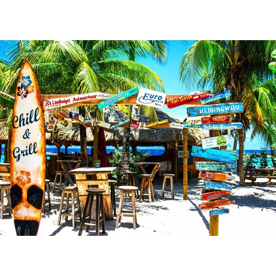 Puzzle Bluebird - Playa de Willemstad, 3000 piezas