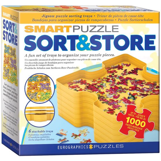 Puzzle Eurographics - Trier et stocker - Puzzles Intelligent Organizeren, 6 pièces