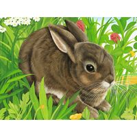 Würfelpuzzle Ravensburger - Würfel Nutztiere, 12 Teile