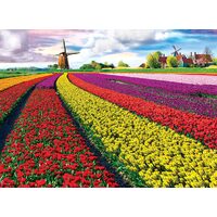 Puzzle Eurographics - Tulpenfelder Niederlande, 1000 Teile