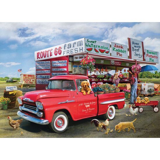 Puzzle Eurographics - Chevrolet Apache-Giordano del 1959, 1000 pezzi