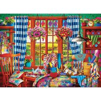 Puzzle Eurographics - Patchwork Craft Room, 1000 Teile