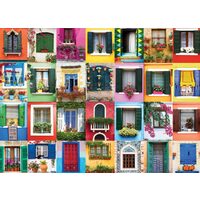 Puzzle Eurographics - Mittelmeerfenster, 1000 Teile