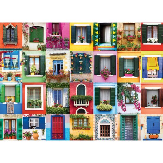 Puzzle Eurographics - Mittelmeerfenster, 1000 Teile