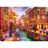 Puzzle Eurographics - Dominic Davison: Sonnenuntergang über Venedig, 1000 Teile