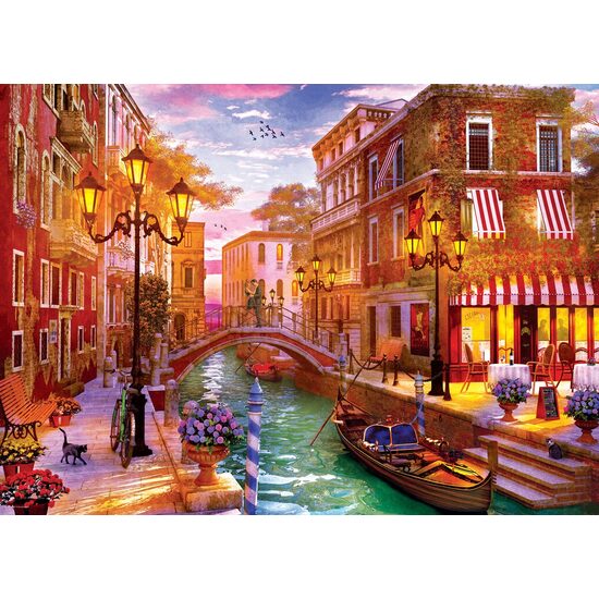 Puzzle Eurographics - Dominic Davison: Tramonto su Venezia, 1000 pezzi