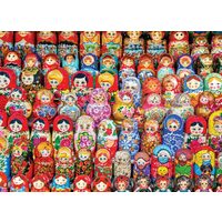 Puzzle Eurographics - Russische Matroschka-Puppen, 1000 Teile