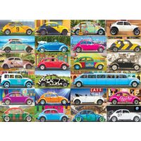 Puzzle Eurographics - VW Käfer - Gone Places, 1000 Teile