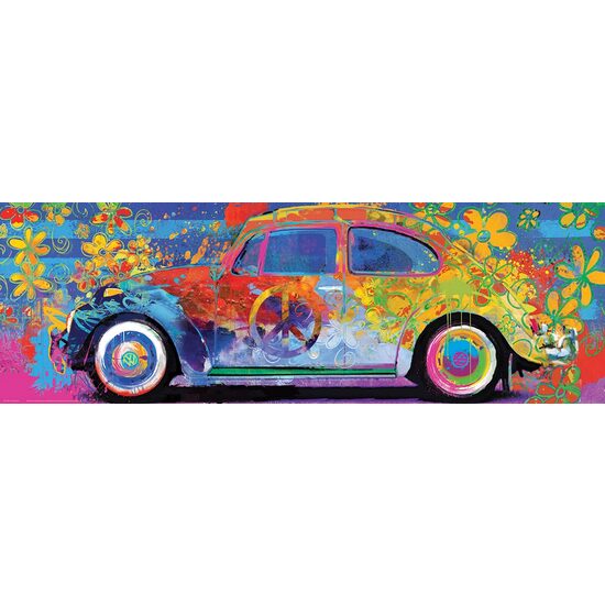 Puzzle panoramico Eurographics - Maggiolino VW - Splash Pano, 1000 pezzi