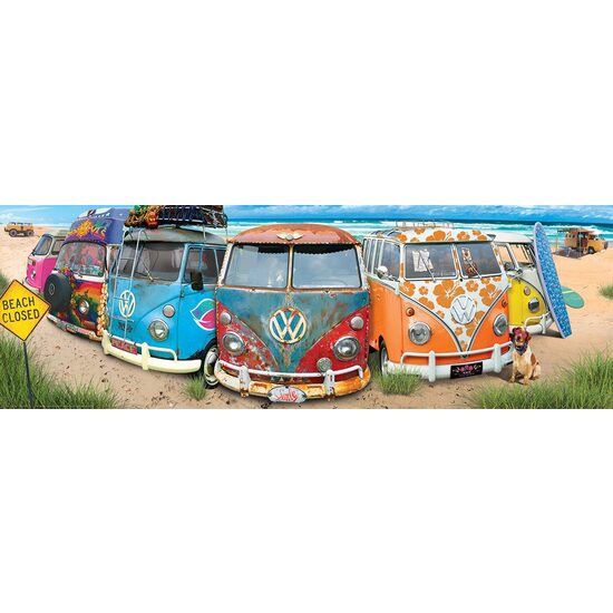 Puzzle panoramico Eurographics - Bus VW - KombiNation, 1000 pezzi