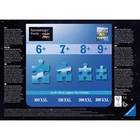 Ravensburger phosphoreszierendes Puzzle - Einhörner im Mondlicht, 100 Teile