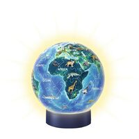 Ravensburger Globuspuzzle - Welt, 72 Teile, mit LED