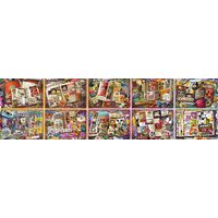 Puzzle Ravensburger - Disney Mickey - 90 Jahre, 40320 Teile
