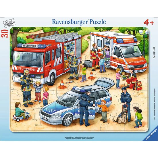 Puzzle Ravensburger - Métiers passionnants, 30 pièces